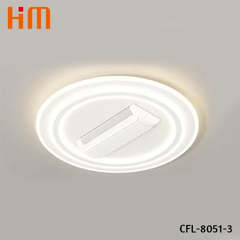 DC Bladeless Deckenventilator mit Licht und Fernbedienung